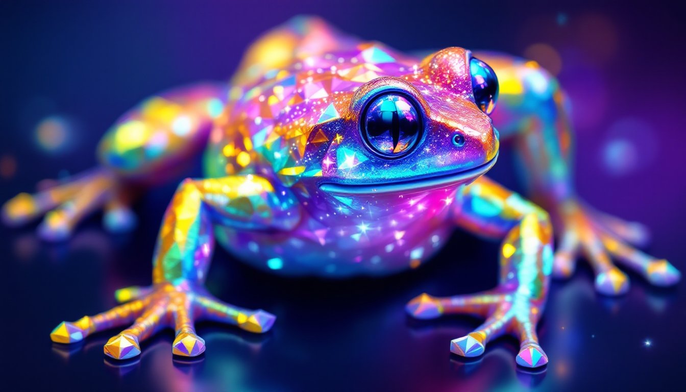 crypticstreet diamond frog nft token giveaway