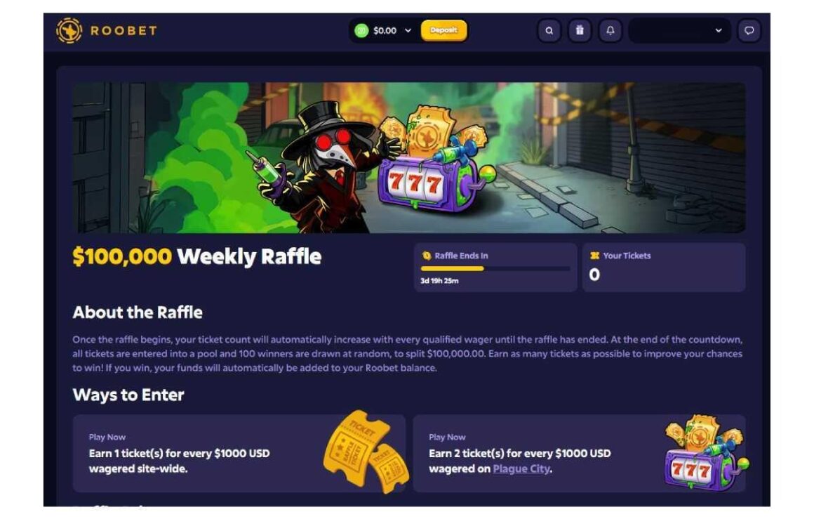 Weekly Raffle